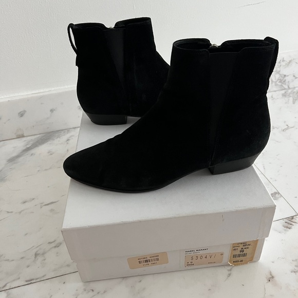 Isabel Marant Boots Suede Boots Sz 9 - Picture 2 of 12